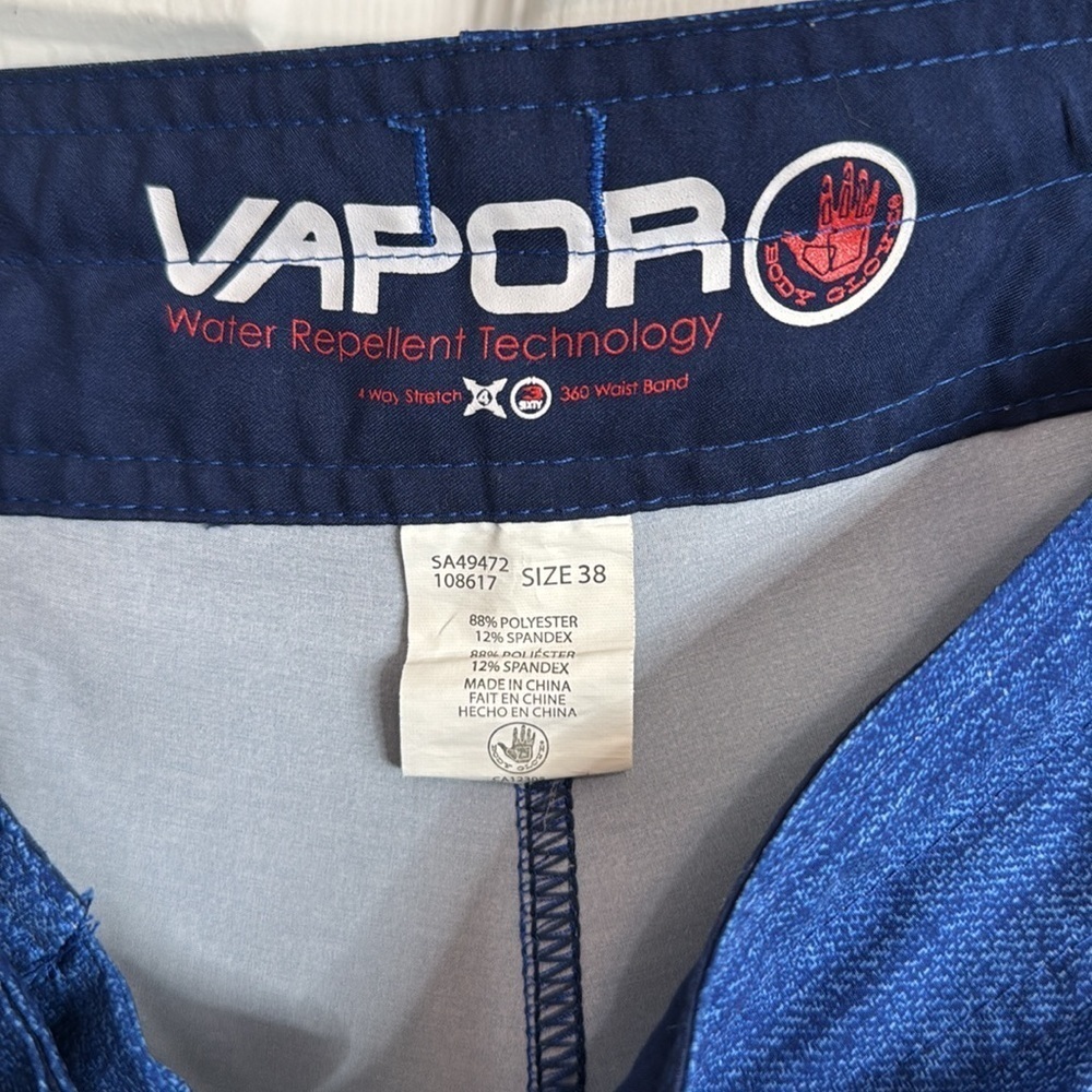Body Glove Vapor Swim Trunks Board Shorts Men’s Red White Blue - Size 38 - Picture 3 of 3